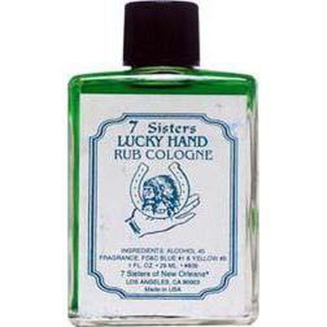 1 oz 7 Sisters of New Orleans Cologne - Lucky Hand Rub - Magick Magick.com