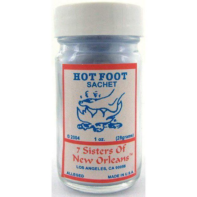 1 oz 7 Sisters of New Orleans Sachet Powder - Hot Foot - Magick Magick.com