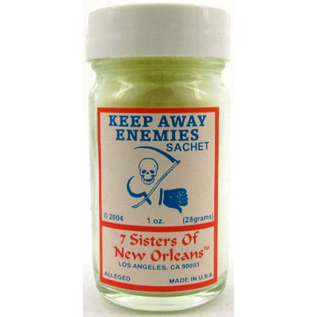 1 oz 7 Sisters of New Orleans Sachet Powder - Keep Away Enemies - Magick Magick.com