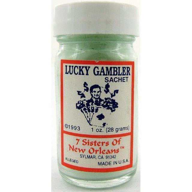 1 oz 7 Sisters of New Orleans Sachet Powder - Lucky Gambler - Magick Magick.com