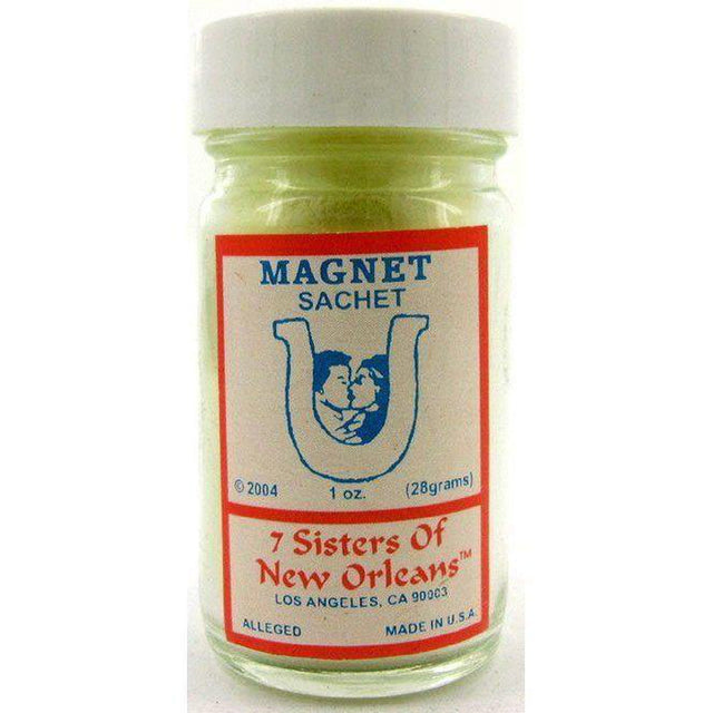 1 oz 7 Sisters of New Orleans Sachet Powder - Magnet - Magick Magick.com