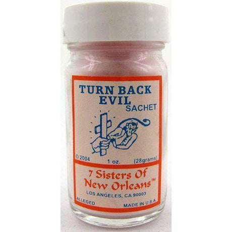 1 oz 7 Sisters of New Orleans Sachet Powder - Turn Back Evil - Magick Magick.com