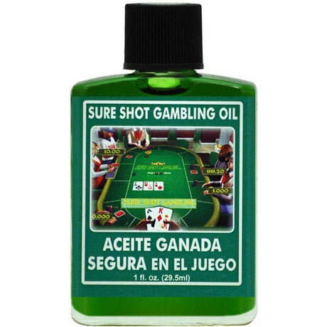 1 oz Sure Shot Gambling Oil - Magick Magick.com