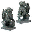 10" Frank Lloyd Wright Collection Foo Lions Statues - Magick Magick.com