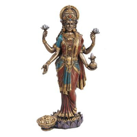 10" Hindu Statue - Lakshmi - Magick Magick.com