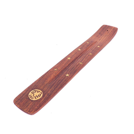 10" Wood Incense Holder - Astrology - Leo - Magick Magick.com