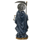 10.5" Santa Muerte Blue Statue - Magick Magick.com