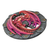 10.75 Anne Stokes Wall Plaque - Lammas Dragon - Magick Magick.com