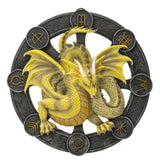 10.75 Anne Stokes Wall Plaque - Mabon Dragon - Magick Magick.com