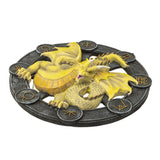 10.75 Anne Stokes Wall Plaque - Mabon Dragon - Magick Magick.com