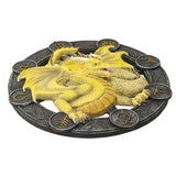 10.75 Anne Stokes Wall Plaque - Mabon Dragon - Magick Magick.com