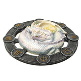 10.75 Anne Stokes Wall Plaque - Ostara Dragon - Magick Magick.com