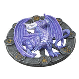 10.75 Anne Stokes Wall Plaque - Samhain Dragon - Magick Magick.com