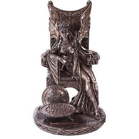 10.75" Celtic Goddess Maeve Statue in Bronze - Magick Magick.com