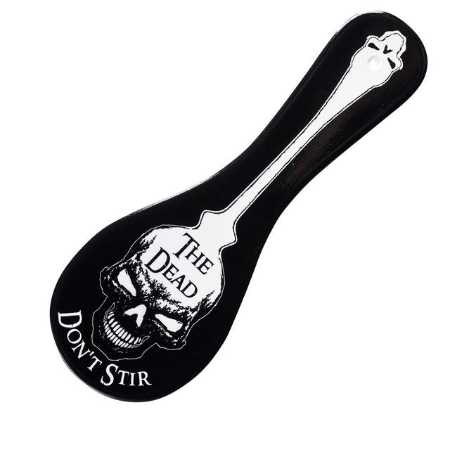 10.8" The Dead Don't Stir Spoon Rest - Magick Magick.com