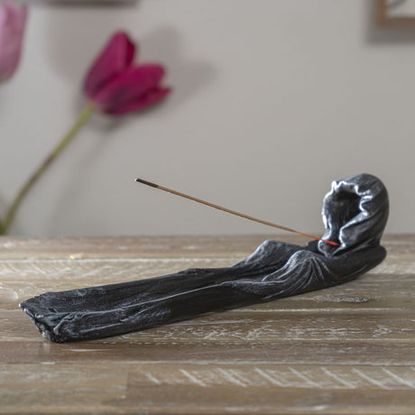 11" Grim Reaper Stick Incense Burner - Magick Magick.com