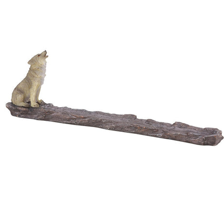 11" Wolf Stick Incense Burner - Magick Magick.com