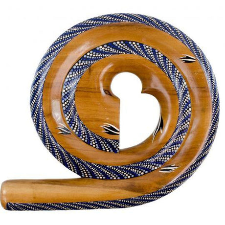 11" Wood Curved Didgeridoo - Magick Magick.com