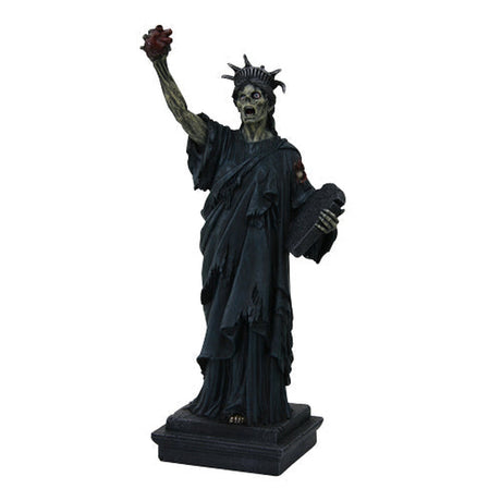 11" Zombie Statue of Liberty Statue - Magick Magick.com