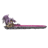 11.5" Dragon Geode Stick Incense Burner - Magick Magick.com