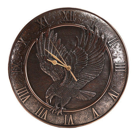 11.75" Eagle Wall Clock - Magick Magick.com