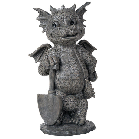 11.75" Garden Dragon Statue - Gardening - Magick Magick.com