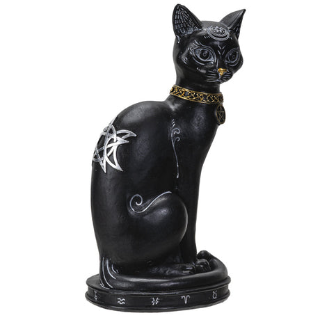 11.8" Black Cat Statue - Magick Magick.com