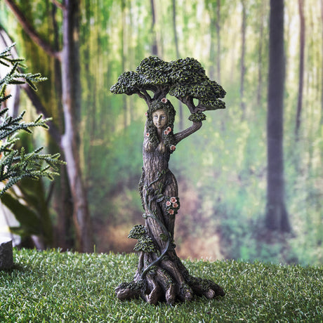 12" Ent Lady Ash Tree Polyresin Statue - Magick Magick.com