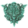 12" Greenman Wall Plaque Statue - Magick Magick.com