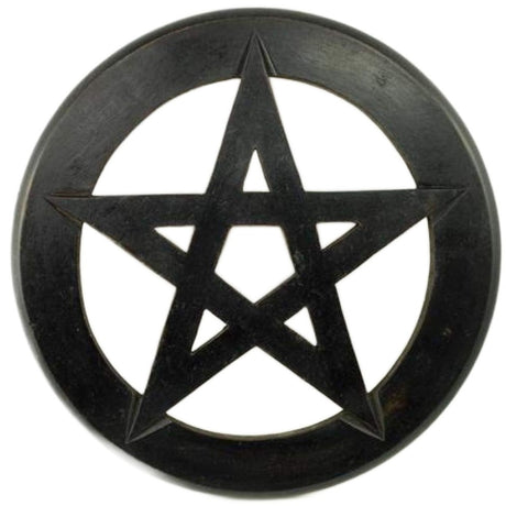 12" Pentagram Wall Hanging / Altar Tile - Magick Magick.com