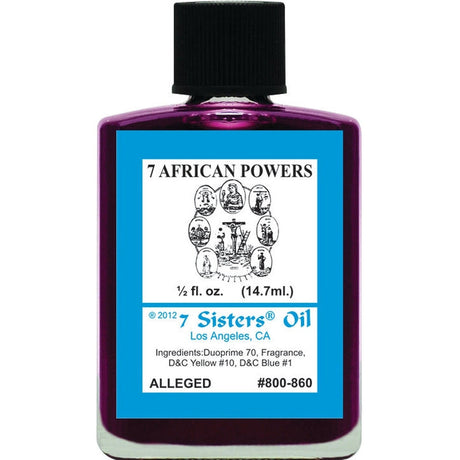 1/2 oz 7 Sisters Oil - 7 African Powers - Magick Magick.com