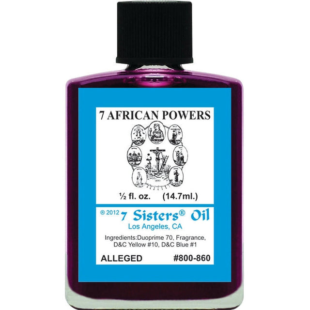 1/2 oz 7 Sisters Oil - 7 African Powers - Magick Magick.com