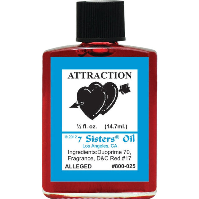 1/2 oz 7 Sisters Oil - Attraction - Magick Magick.com