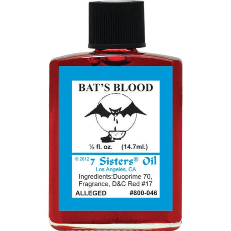 1/2 oz 7 Sisters Oil - Bat's Blood - Magick Magick.com