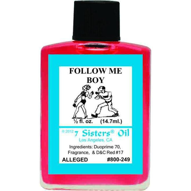 1/2 oz 7 Sisters Oil - Follow Me Boy - Magick Magick.com