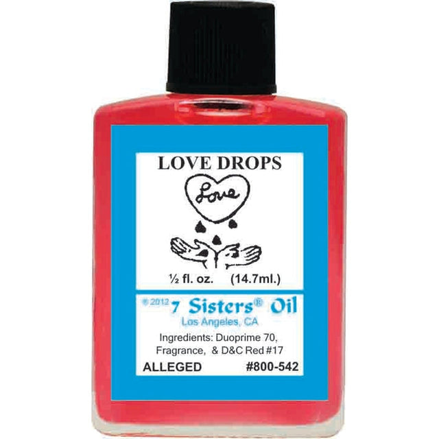 1/2 oz 7 Sisters Oil - Love Drops - Magick Magick.com