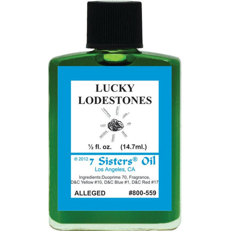 1/2 oz 7 Sisters Oil - Lucky Lodestone - Magick Magick.com