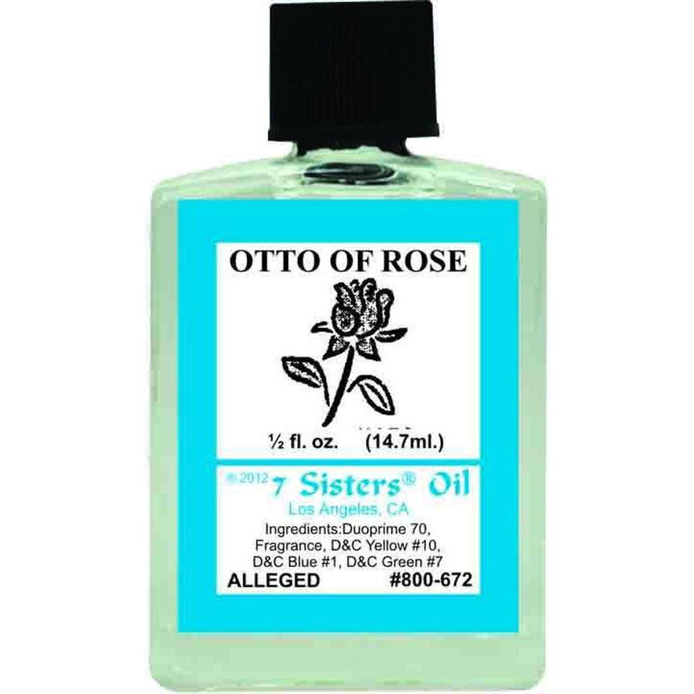 1/2 oz 7 Sisters Oil - Otto of Rose - Magick Magick.com