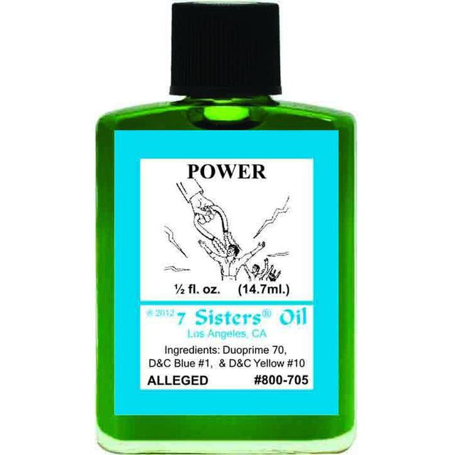 1/2 oz 7 Sisters Oil - Power - Magick Magick.com