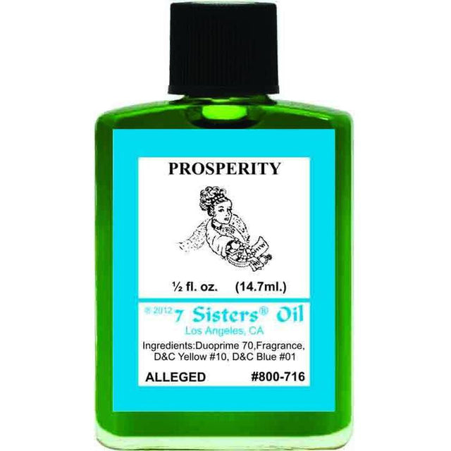 1/2 oz 7 sisters Oil - Prosperity - Magick Magick.com