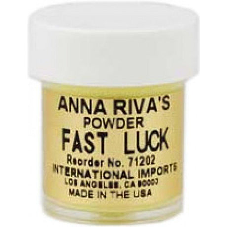 1/2 oz Anna Riva Sachet Powder - Fast Luck - Magick Magick.com