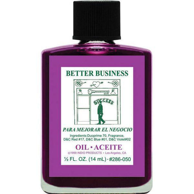 1/2 oz Indio Oil - Better Business - Magick Magick.com