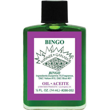 1/2 oz Indio Oil - Bingo - Magick Magick.com