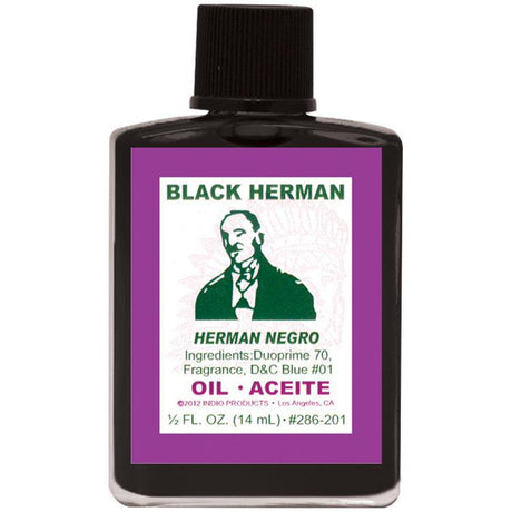 1/2 oz Indio Oil - Black Herman - Magick Magick.com