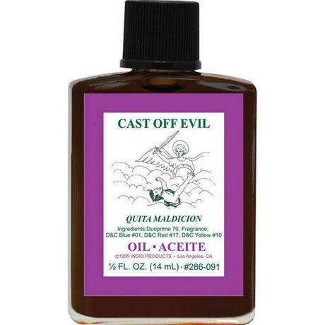 1/2 oz Indio Oil - Cast Off Evil - Magick Magick.com