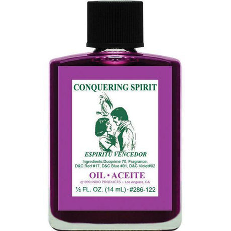 1/2 oz Indio Oil - Conquering Spirit - Magick Magick.com