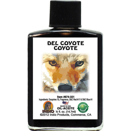 1/2 oz Indio Oil - Coyote - Magick Magick.com