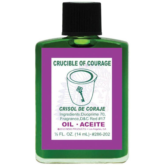 1/2 oz Indio Oil - Crucible Courage - Magick Magick.com
