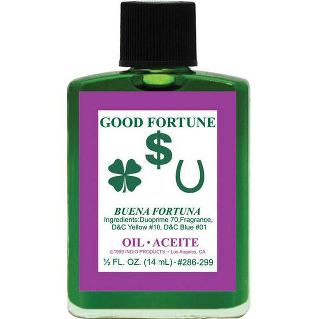 1/2 oz Indio Oil - Good Fortune - Magick Magick.com