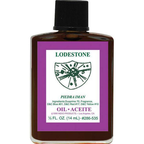 1/2 oz Indio Oil - Lodestone - Magick Magick.com
